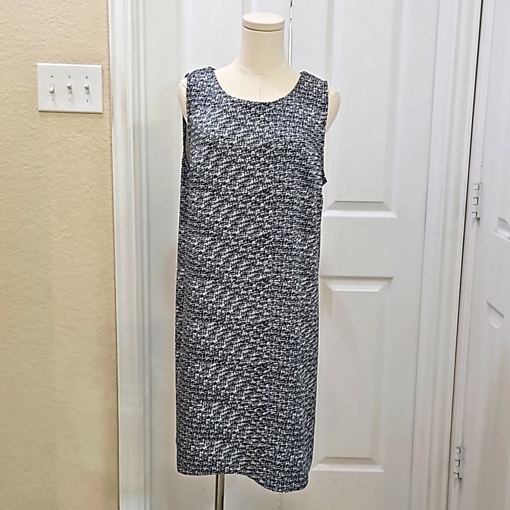 WORTHINGTON Classic Sleeveless Midi Shift Dress Size Large
